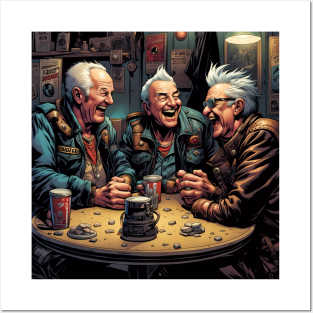 Punk Rock Pensioners Posters and Art